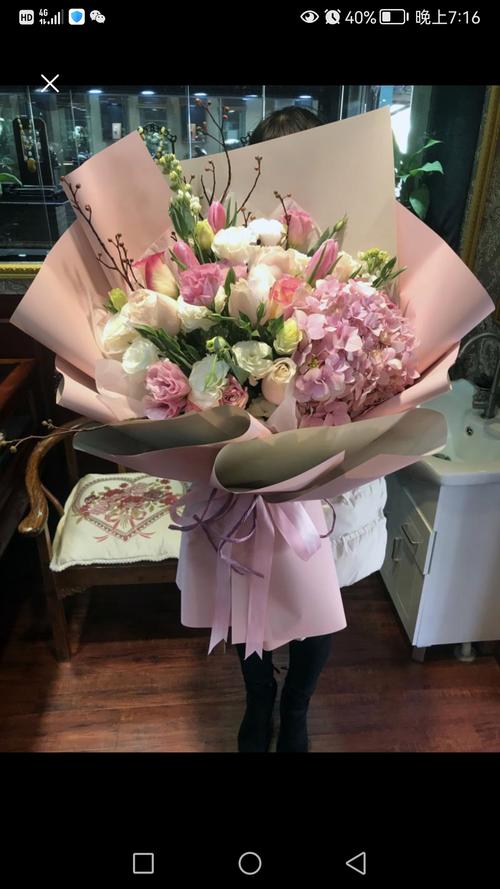 花愈我心，礼赞女神